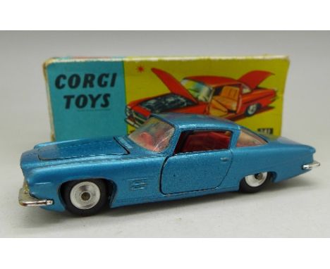 A Corgi Ghia L.6.4 with Chrysler engine, no. 241, boxed