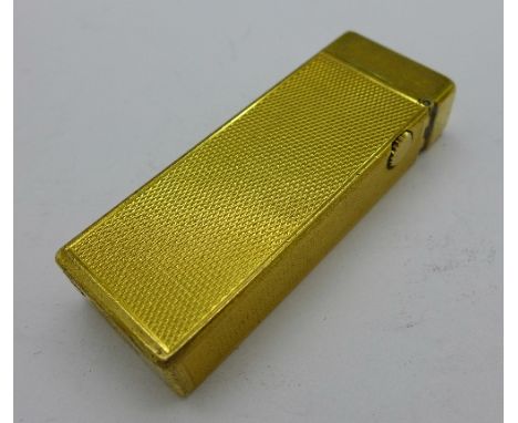 A Dunhill lighter
