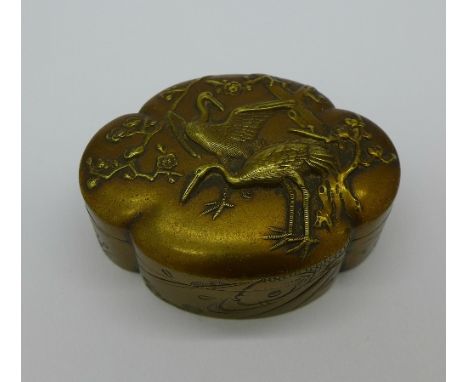 A 19th Century oriental trinket box