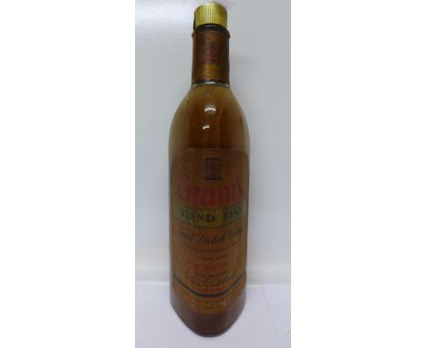 One bottle of Grants Stand Fast finest Scotch whisky