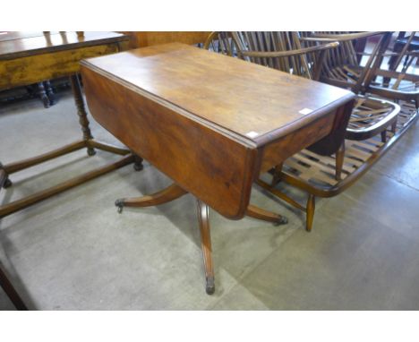 A George IV mahogany sofa table 