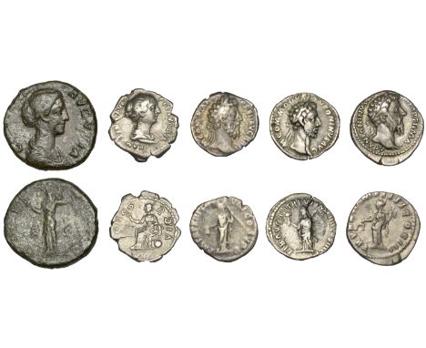 Marcus Aurelius (161-180), Denarius, 166-7, laureate head right, rev. Aequitas standing left, holding scales and cornucopia, 