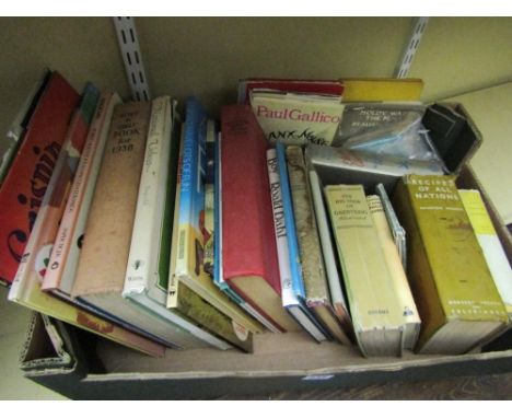 A box containing a quantity of mainly vintage children's books including two cloth examples