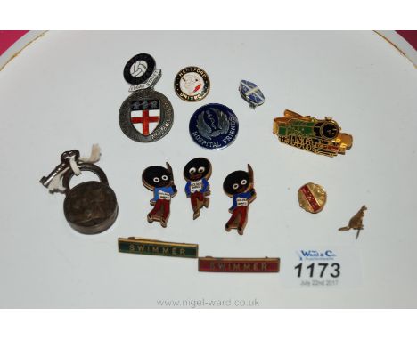 Miscellaneous enamel Badges including Golden Shred, The Royal Hospital Wolverhampton, etc.