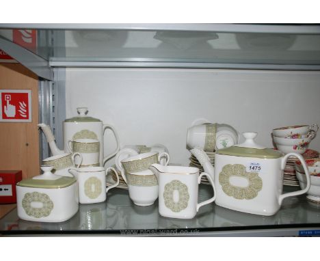 A Royal Doulton Tea and Coffee service in "Sonnet" pattern, as new