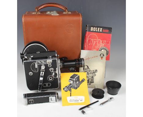 A Bolex H16 cine camera, boxed.Buyer’s Premium 29.4% (including VAT @ 20%) of the hammer price. Lots purchased online via the