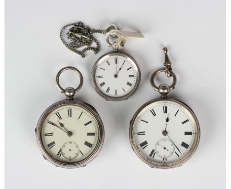 A silver cased keywind open-faced gentleman's pocket watch, the gilt fusee movement signed 'Jeffery Weston Super Mare', Londo