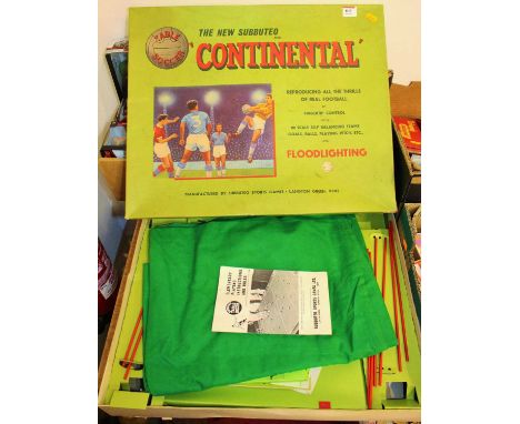 A Subbuteo 00 scale Continental Table Soccer set, in original box 