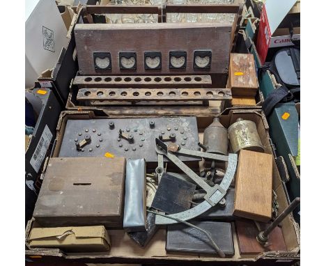 Two lots of miscellaneous items to include scales, dials, etc