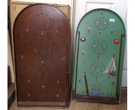 2 Vintage Bagatelle games 