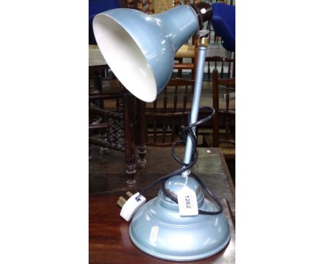 A painted metal desk lamp "The Victor", by Betta 