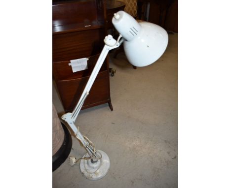 A vintage angle poise lamp
