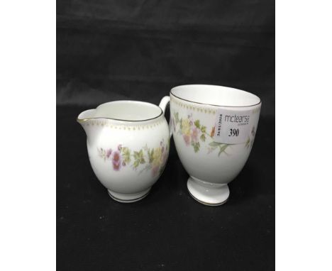 WEDGWOOD 'MIRABELLE' HALF TEA SERVICE