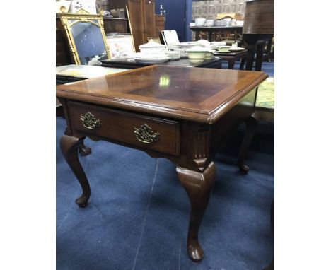 TWO REPRODUCTION LAMP TABLES 