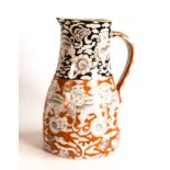 19th century Masons Ironstone Bandana ewer. Height 20cm. Professional restoration to spout