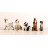 A collection of Wade Whimsies to include Disney Trusty, Colonel etc. (5)