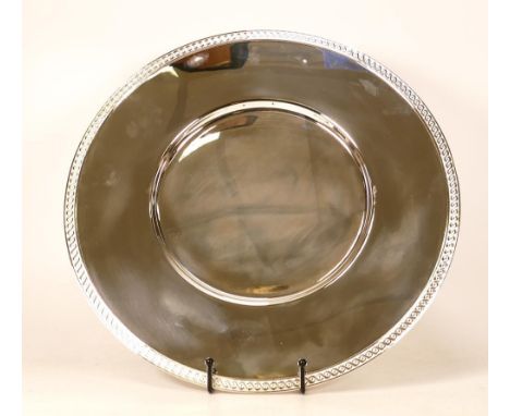 De Lamerie Fine silver plated gilt layplate/tray Caravel pattern, specially made high end quality item, new and Made in Engla