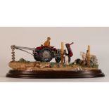 Country Artists Tractor Models 'Securing the Field', by Keith Sherwin, limited edition, length of