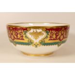 Large De Lamerie Fine Bone China heavily gilded Special Commission for Sergey & Galina Tulub