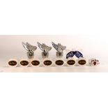 Wade collection of items to include Old Parr & Jim Beam ceramic Advertising spirit pourer covers,