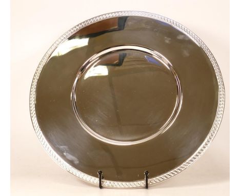 De Lamerie Fine silver plated gilt layplate/tray Caravel pattern, specially made high end quality item, new and Made in Engla