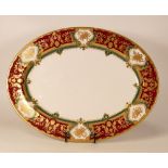 Large De Lamerie Fine Bone China heavily gilded Special Commission for Sergey & Galina Tulub