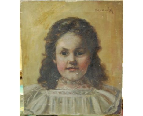 Assorted pictures and prints to include portrait study of a boating scene watercolour, etc