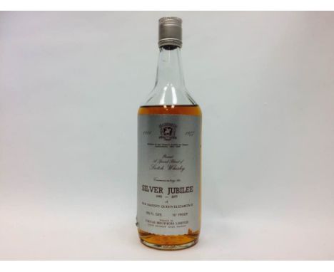 CHIVAS BROTHERS SILVER JUBILEE 
Blended Scotch Whisky. 
Bottled to commemorate the silver jubilee of Her Majesty Queen Elizab