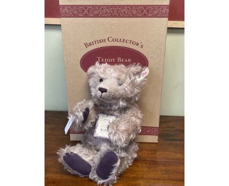 Steiff 1999 limited edition Growler Teddy Bear with box.