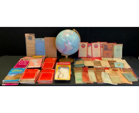 Maps and Local interest - Royal Air Force edition (For official use only) sheet 9 and 5; early and later Ordnance Survey maps