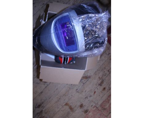 A new boxed Welding Safety helmet and ear defenders 
