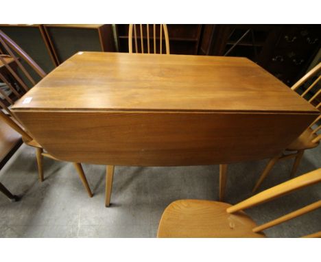 Light Ercol drop leaf table