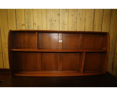 Light Ercol wall shelf