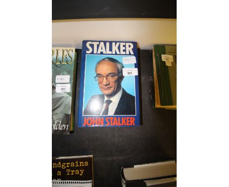 Stalker [John], Stalker, signed first edition