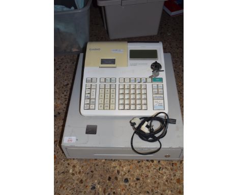 VINTAGE CASIO ELECTRONIC CASH REGISTER MODEL NO SE-S300
