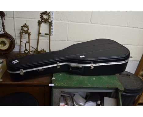 HOFNER ARCH BACK ACOUSTIC GUITAR IN TRAVEL CASE