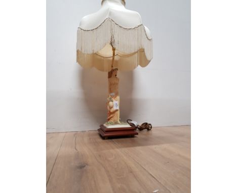 ART NOUVEAU STYLE TABLE LAMP