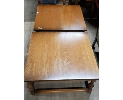 PAIR OF ERCOL LOW LAMP TABLES