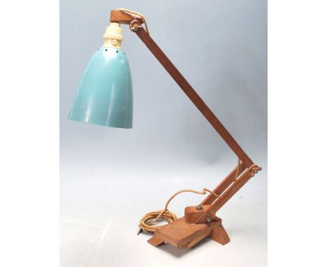 Terence Conran - Habitat - Mac Lamp / Maclamp by Klamplight - an original 20th century retro vintage adjustable anglepoise de