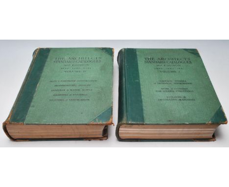 The Architects Standard Catalogues - 1939 - 1941. To include Volume I: Complete Indexes, Technical Information, Work and Fitt