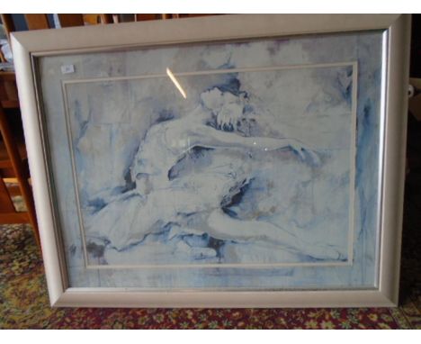 Large print of swan lake ballerina 40x 29"