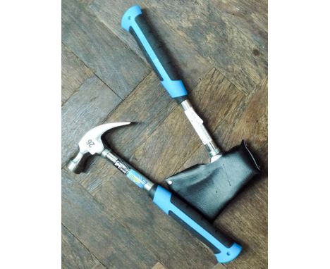 A new claw hammer and a new axe 