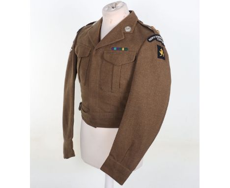 Lieutenant Colonels Private Purchase Battle Dress Blouse, Good example of post war Military private purchase tailoring. This 