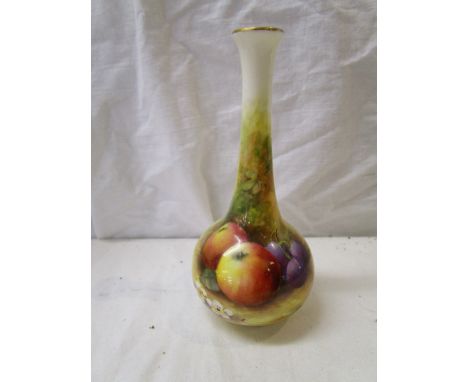 Signed Royal Worcester bud vase - Shape 2491 - Circa 1930 - Signed Modeley