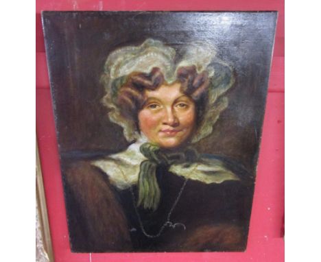 Victorian portrait - Oil on canvas