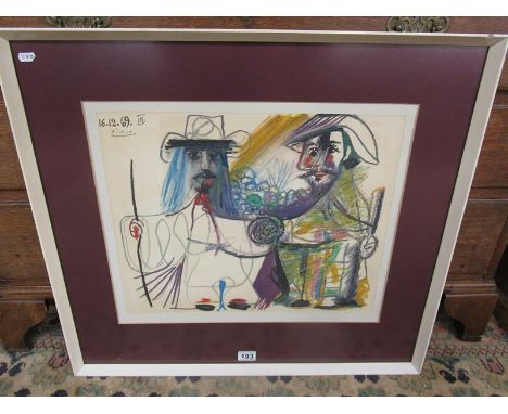 Interesting Picasso print