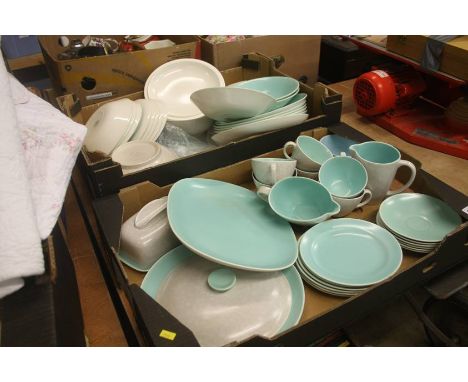 A quantity of Poole dinner and tea ware