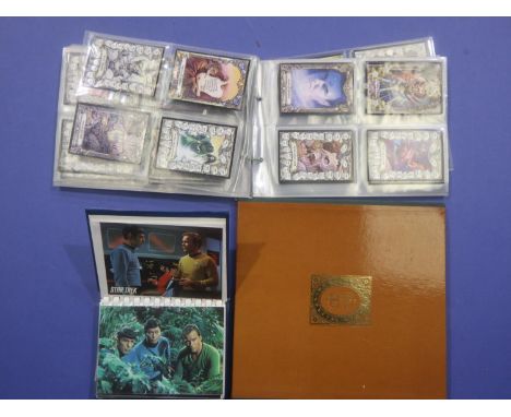 1987 stamp book with stamps and a file of battle cards. UK P&amp;P Group 2 (£20+VAT for the first lot and £4+VAT for subseque