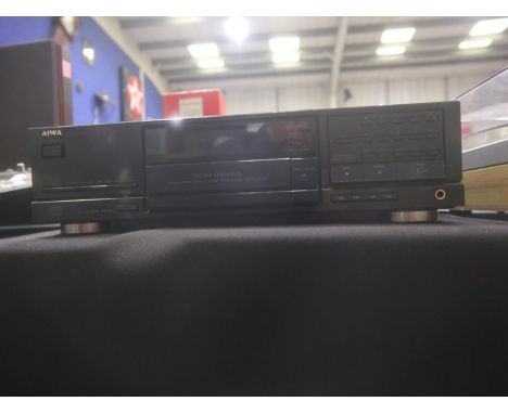 Aiwa CD player, model XC 700K, working. Not available for in-house O&amp;P