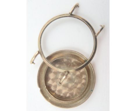 Bentima 9ct gold watch back and front, 7.7g. UK P&amp;P Group 0 (£6+VAT for the first lot and £1+VAT for subsequent lots)